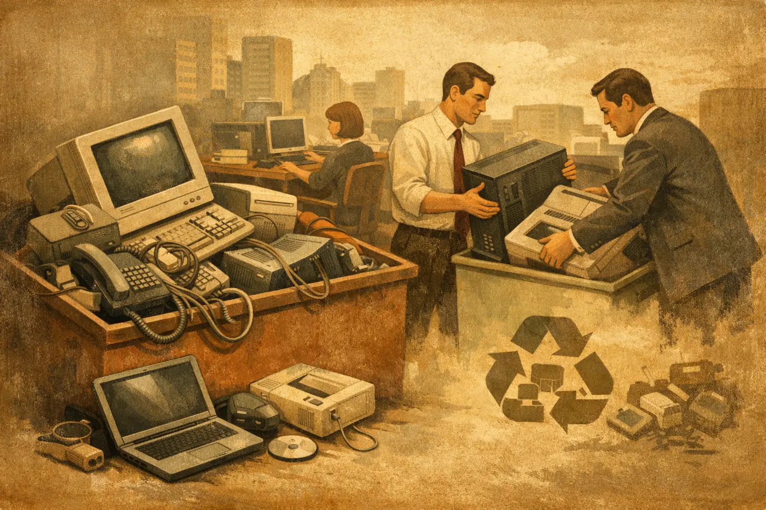 WEEE Disposal for Offices: What Matters
