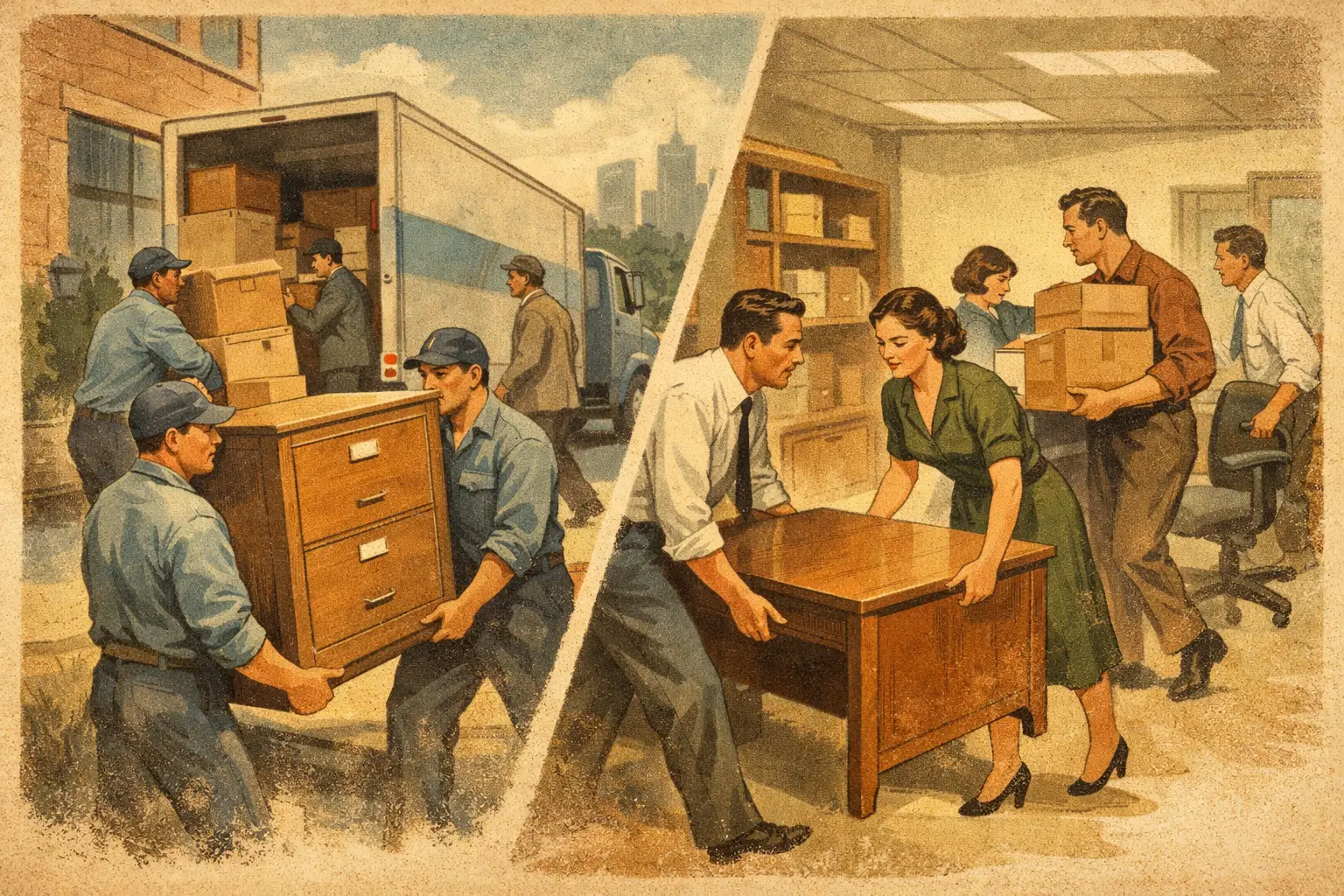 Office Removals vs In-House Moving: Which Works?