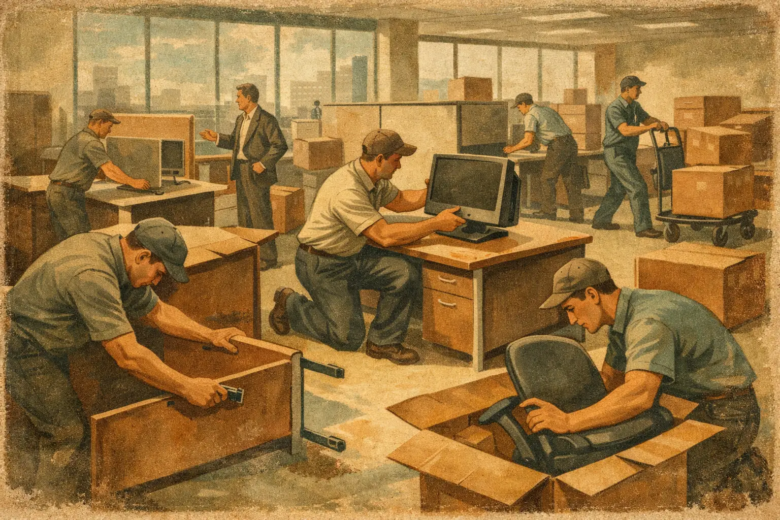 Workstation Installation Guide for Office Moves